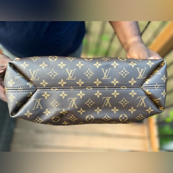 LOUIS VUITTON MONOGRAM CANVAS SULLY MM HANDBAG TJ3181 - Picture 11 of 16